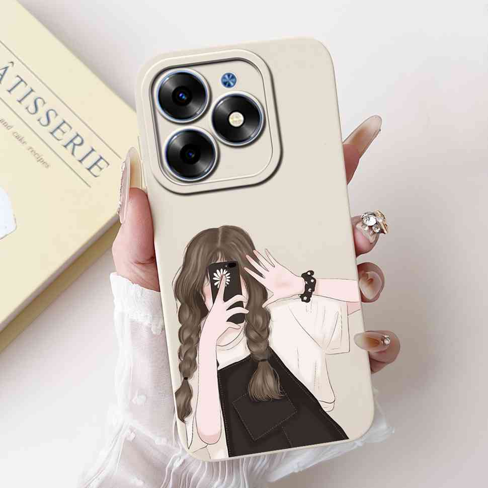Silicone Casing For Tecno Spark Go 2024 BG6 Cases Soft Shell New Fashion Animal Phone Cover For Tecno SparkGo 2024 Bumper