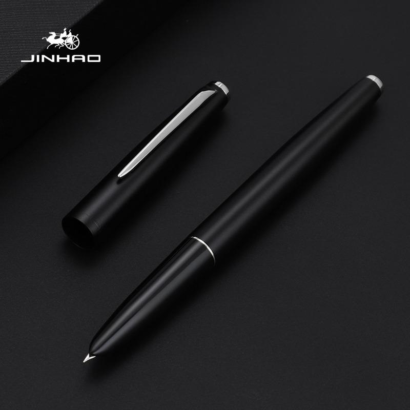 Перьевая ручка JINHAO 911 Финансовый совет 0,38 мм Полностью стальной Классический корпус Элегантная канцелярия Офис Школа Письменные принадлежности PK 9019
