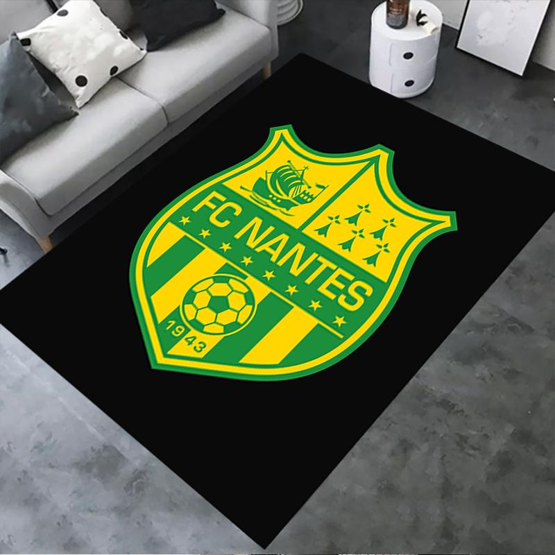 2025 New FC Nantes Carpet Rug for Living Room Bedroom Home Sofa Decoration,Kids play Non-slip Floor Mat