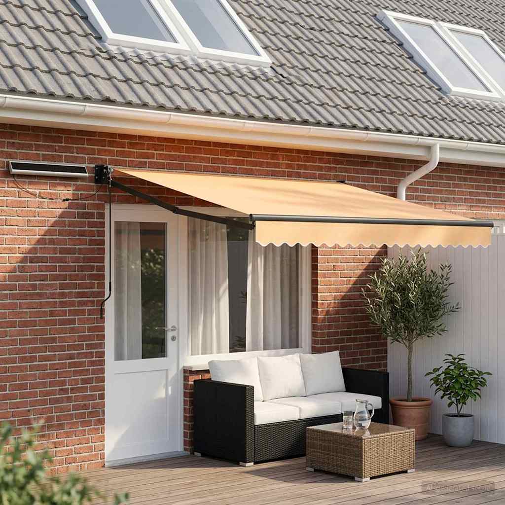 Electric Retractable Awning Sand