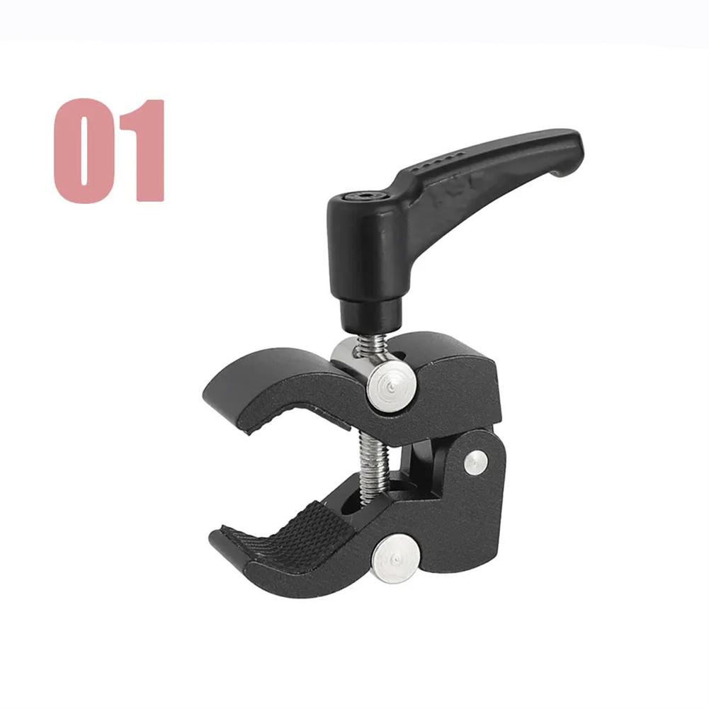 Camera Clamp Mount Metal Bracket Super Clamp Camera Adapter Bottom Clamp Accessories Compatible For DSLR Camera