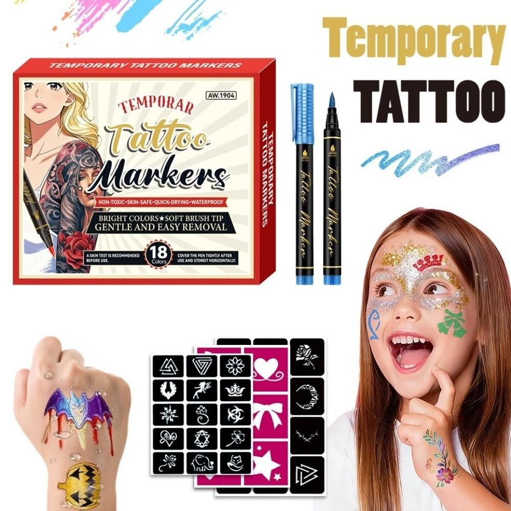 DIY Tattoo Pen Temporary Disposable Skin Painting Gifts Children's Drawing Pen