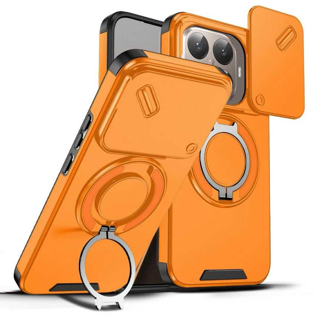 Прочный чехол-кольцо-держатель Armor для Xiaomi 15T 14T Pro POCO F8 F7 Pro Ultra M7 X7 C85, PC+TPU, противоударный, прочный, защитный чехол