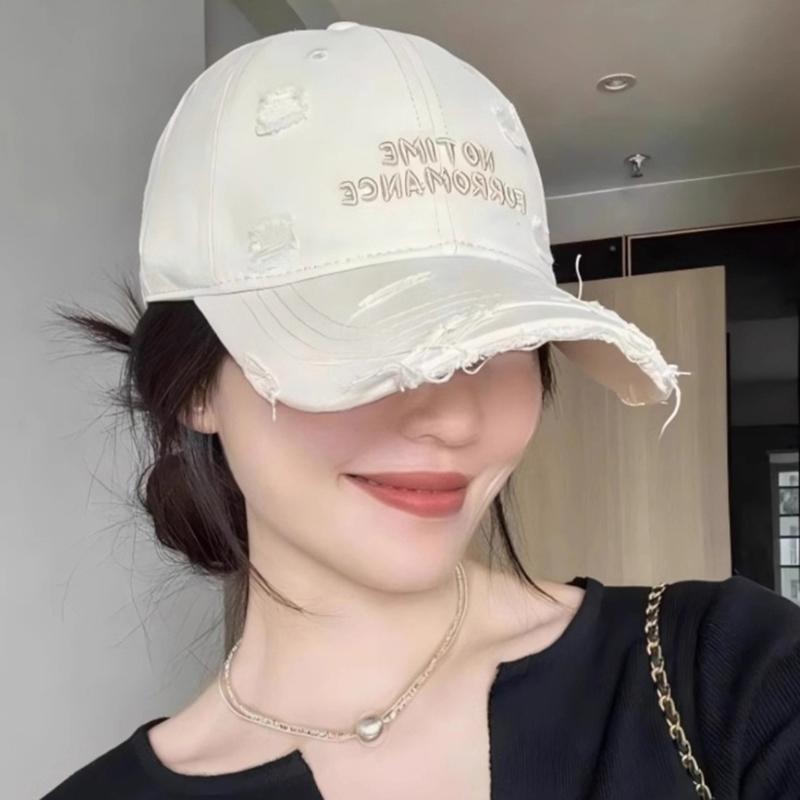 Hat Women'S Spring And Summer Baseball Cap Small Fresh Contrast Color Peaked Cap Couple Versatile Sports Hat