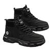 Autumn New Breathable Work Boots for Men, Anti Slip, Wear-resistant, Safety Shoes, Casual and Comfortable Sports Shoes