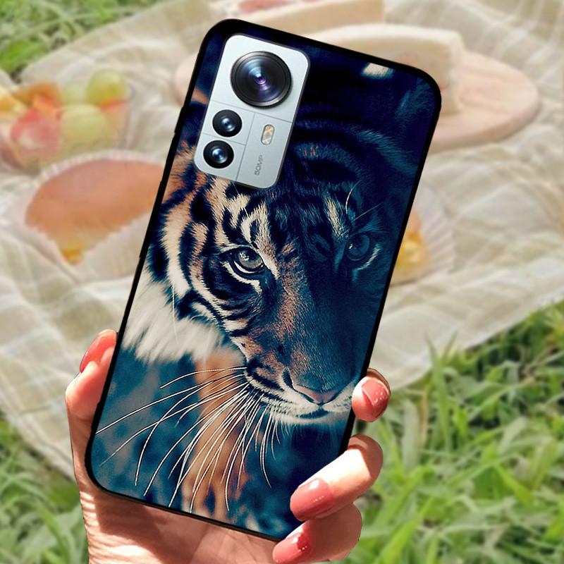 Для Xiaomi Mi 12 Чехол 12X 12S Мягкий Силикон Мультяшный Расписной Чехол для Телефона Для Xiaomi 12 Pro Чехол 12S PRO Ударопрочный Bumper