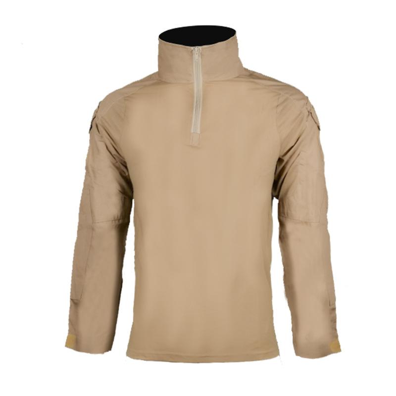 Рубашки с длинным рукавом CP Рубашка Рипстоп Хлопок Тренировочный Камуфляж Уличные Футболки Мужская Одежда