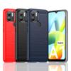 Для чехла Xiaomi Redmi A1 Plus Чехол для Redmi A1 Plus Бампер противоударный силиконовый чехол из углеродного волокна для Redmi A1 Plus Чехол