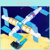 Космическая станция Сделай сам Аэрокосмическая STEM-игрушка для студентов Образовательный физический творческий набор для детей и подростков