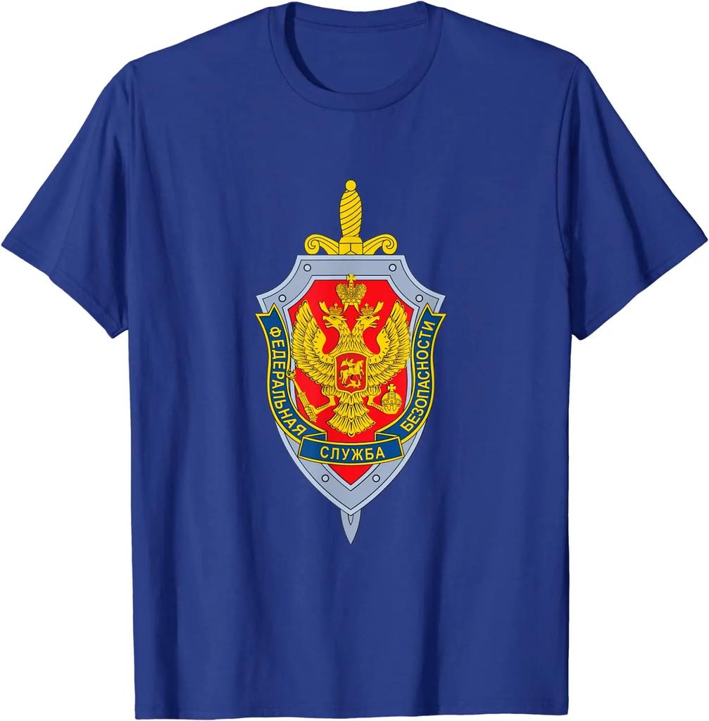 FSB Secret Service of Russia T-Shirt Short Sleeve Casual Cotton O-Neck Summer Shirt