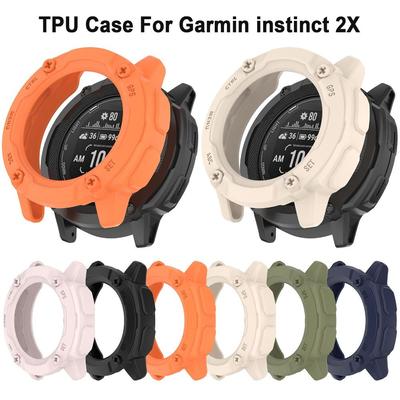 Защитная пленка для экрана Frame Edge Shell из ТПУ Новый защитный чехол для Garmin Instinct 2X