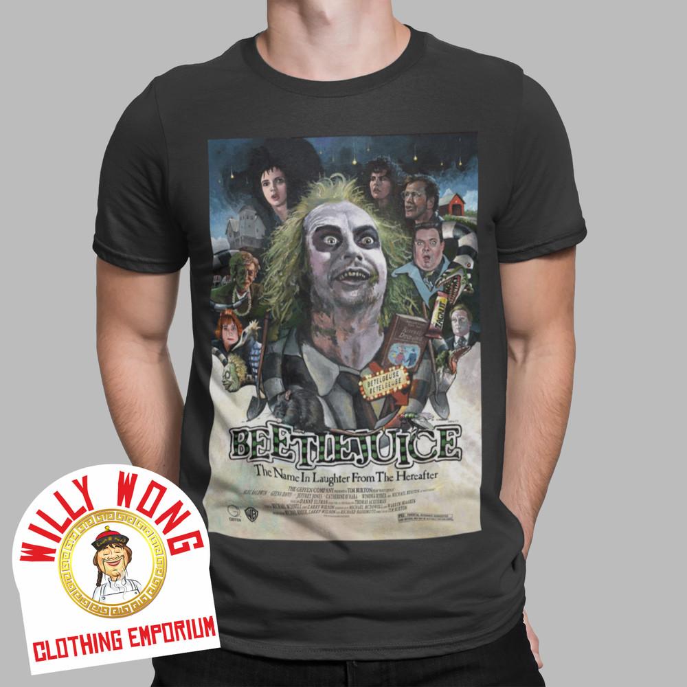 Beetlejuice T-Shirt 80s Comedy Retro Movie Tee Classic Vintage Gift Japan Poster Unisex T-Shirt