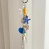 Conch Ocean Series Keychain Multi-Charm Bag Charm High-End Starfish Key Ring  Vacation