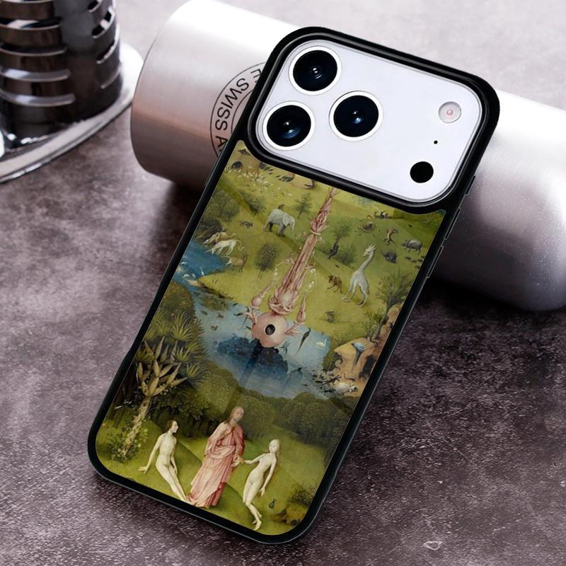 Hieronymus Bosch Art Painting print Phone Case for iPhone 17 16 15 Pro Max Air 14 13 12 11 Plus Shockproof Cover