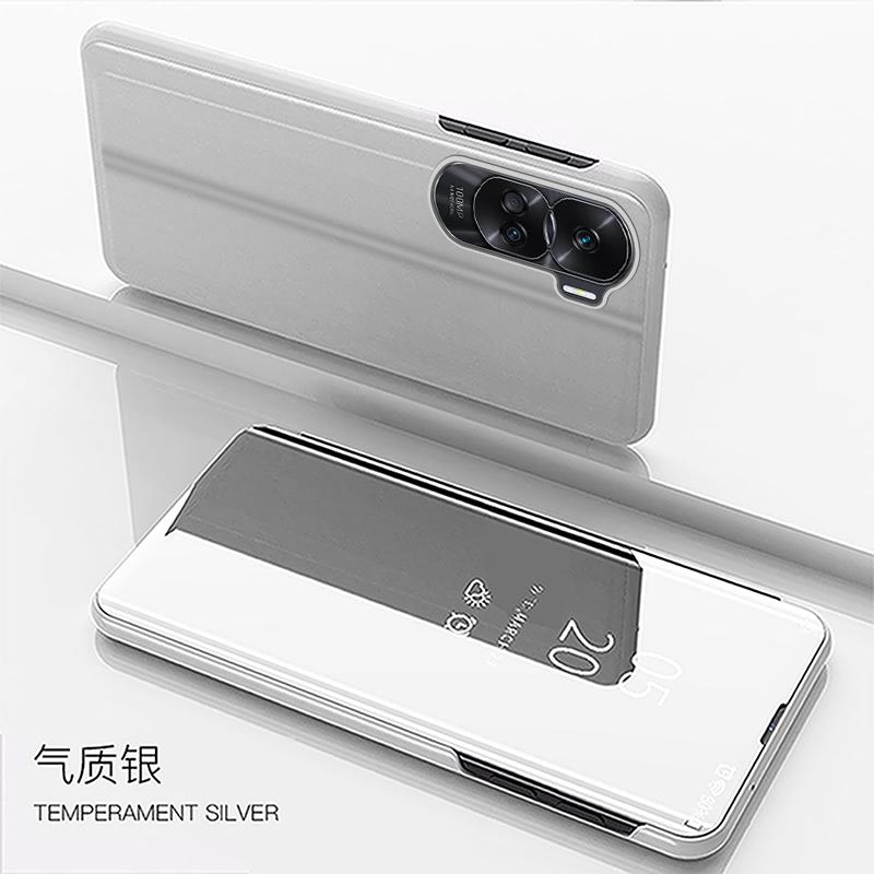 Чехол для Honar Honer 90 Lite, роскошный умный зеркальный кожаный чехол-книжка для телефона Honor 90 Lite 90Lite Light 5G, противоударный чехол-накладка