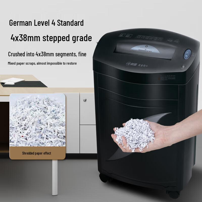 Comi 18-Sheet 60-Min Continuous Cross-Cut Office Shredder CN plug (adapter included)