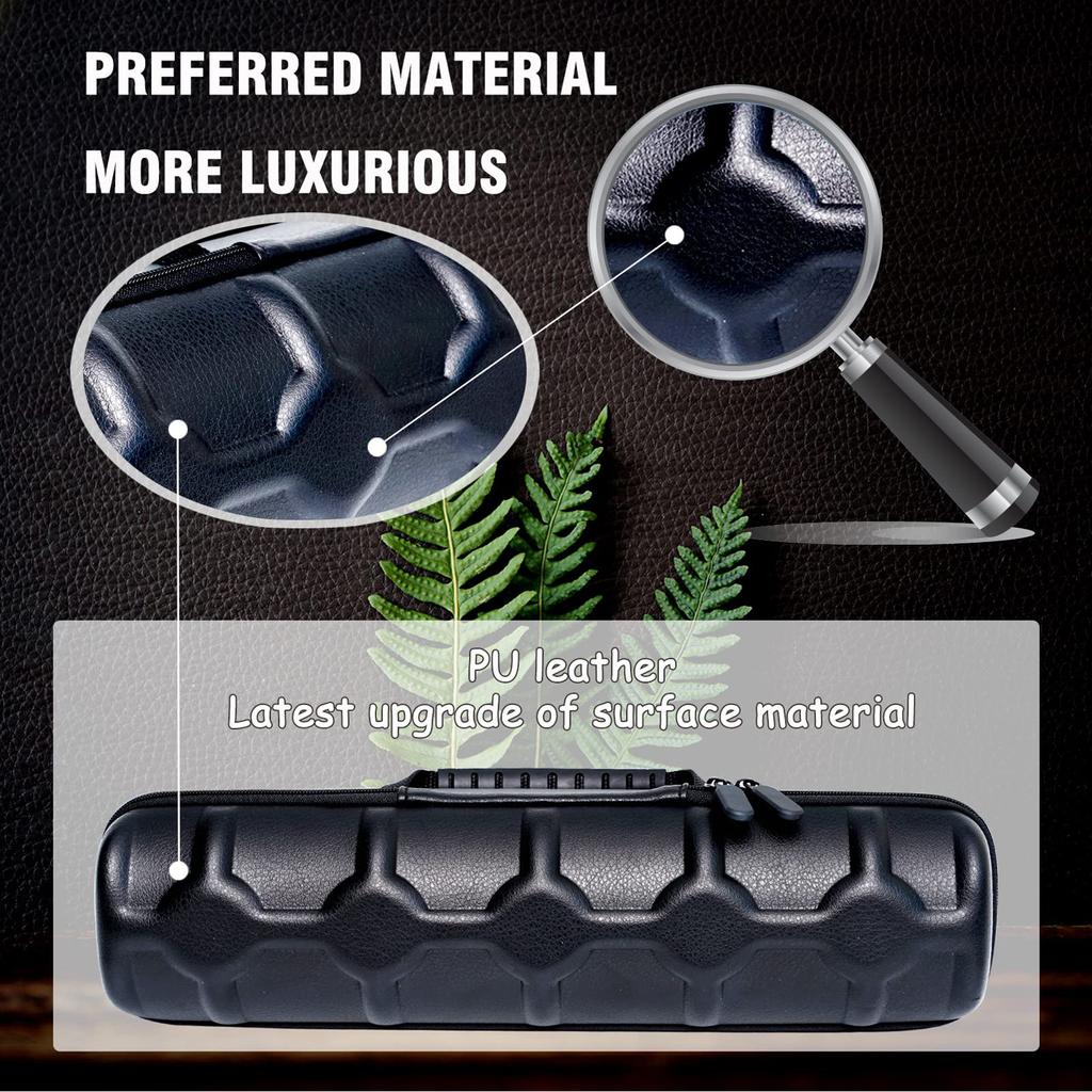 Watch Roll Travel Cases, Watch Travel Case,5 Slot Watch Roll Travel Case Organizer Display, Travel Watch Cases For Men and Women