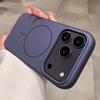 For Magsafe Magnetic Wireless Charging Matte PC Phone Case For iPhone 17 Pro 16 Pro Max Air Shockproof Soft Back Cover