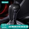 For Mazda 3 BP Axela CX-30 CX30 CX-50 CX50 2019 2020 2021 2022 2025 2024 2025 Car Gear Shift Knob Gear Head Cover Accessories