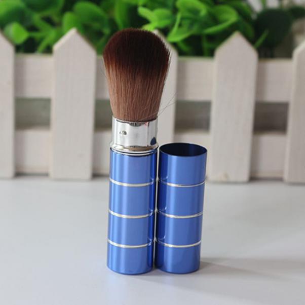 New Portable Retractable Handle Makeup Brush Set Cosmetic Kit Pro Powder Blush Brush