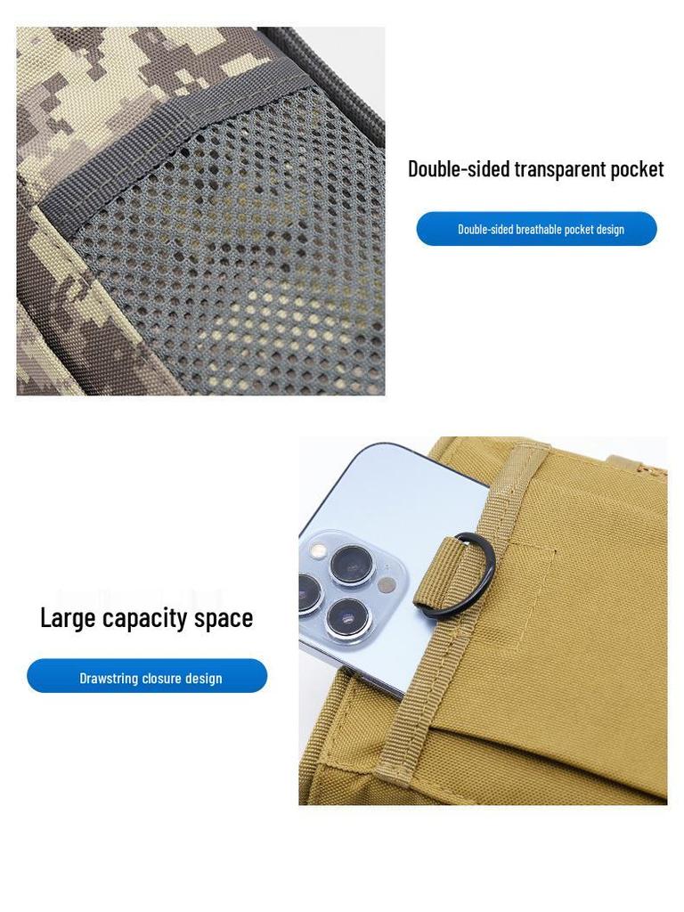 Camouflage Tactical Molle System Outdoor Storage Bag