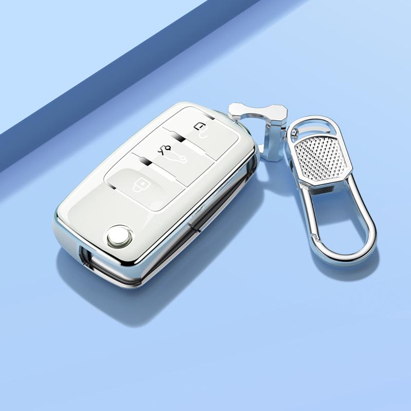 Чехол для ключа Volkswagen для Bora, Sagitar, Lavida, Jetta, Passat, Polo, Tiguan и Golf.