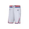 NBA 2019 All-Star Breathable Mid-Waist Basketball Shorts Men Shorts White AQ7300-100