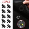 10pcs Practical Floor Mats Fixed Clamp Car Floor Mat Buckle Fastener Clips Antiskid Pad Carpet Clips