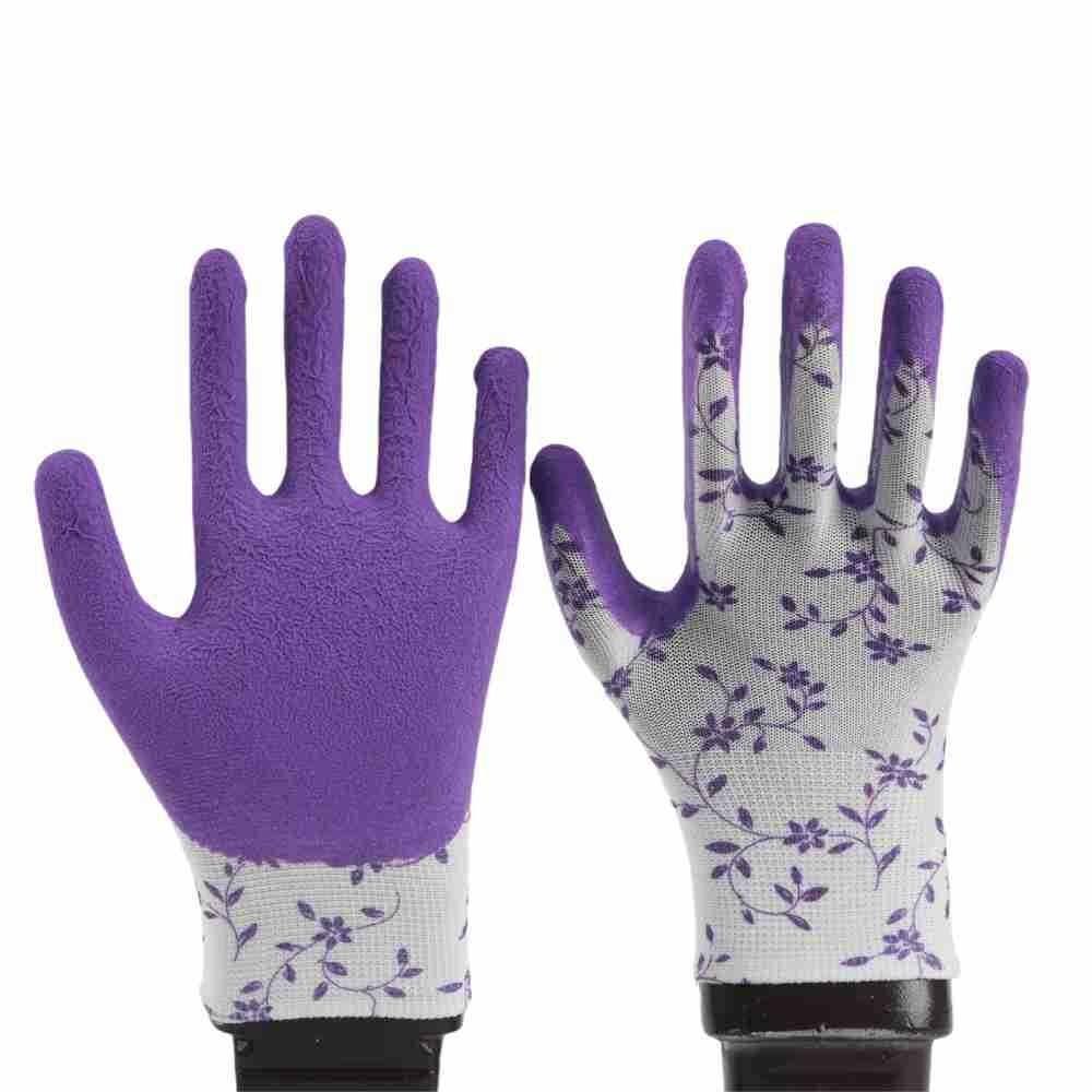 3Pairs Comfortable Gardening Gloves Breathable Working Glove Durable Latex Foam Gloves Outdoor
