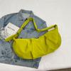 Dumpling Bag Women's Pleated Shoulder Tote Bag Commuter Crossbody Bag