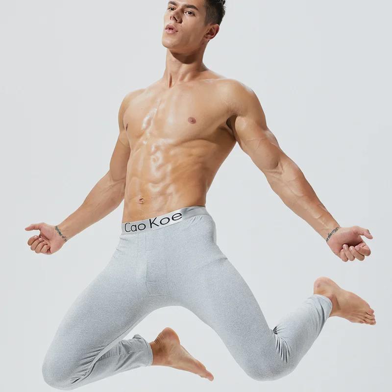 Мужские термобрюки облегающего кроя из немецкого бархата с флисовой подкладкой — большие размеры для осени/зимы.