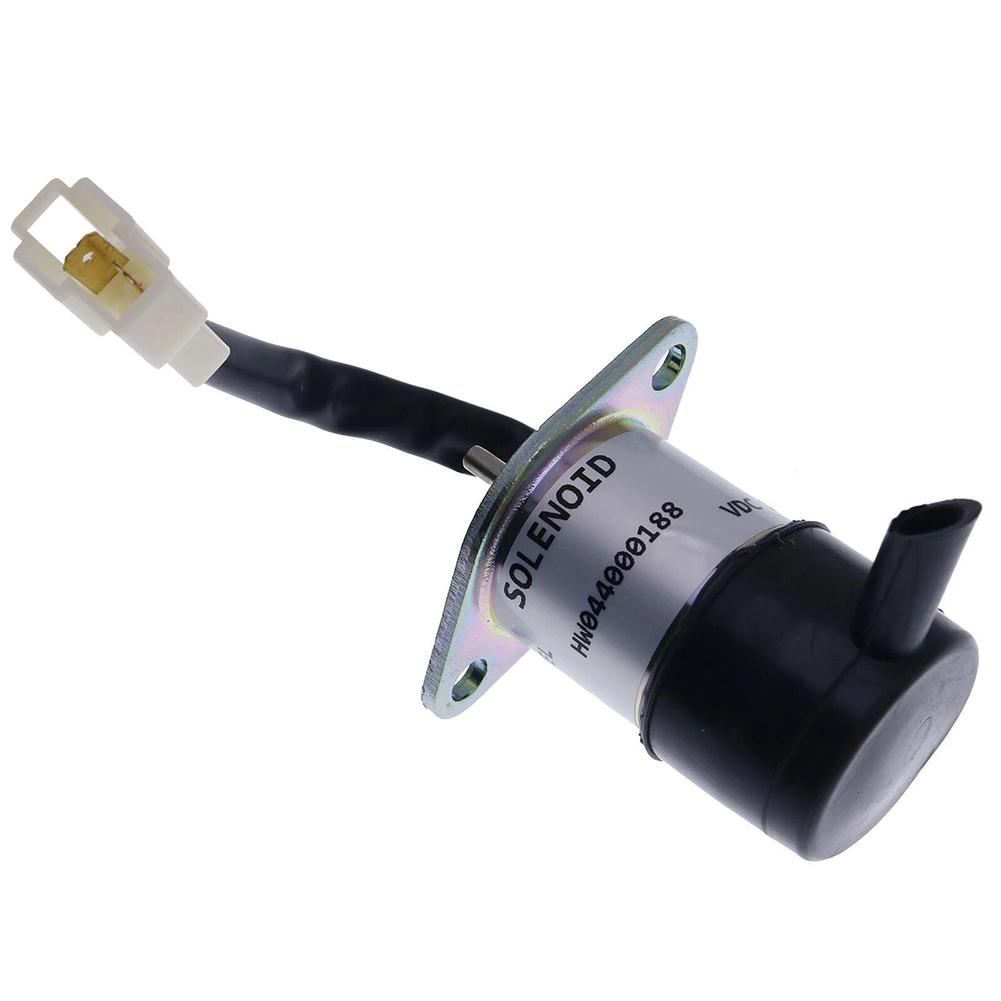 For Kubota BX2200D BX2660D BX2670 BX2680 Fuel Shutoff Solenoid Valve 12V Part Number 1627160012 for Agricultural Equipment