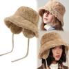 Съемные ушные щитки Панама Ветрозащитная шапка-бини Уличная плюшевая шляпа для женщин