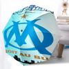 Blue Star Football Emblem Folding umbrella Suitable for all seasons travel Sun umbrella printing outdoor
