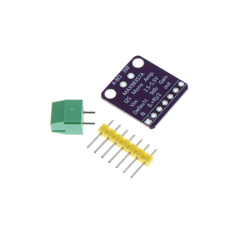 1 Set Breakout Interface I2S Dac Decoder High Quality Max98357 Max98357A I2S 3W Class D Amplifier For Audio