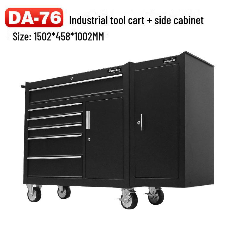 Green Forest Multi-Layer Mobile Repair Tool Cart