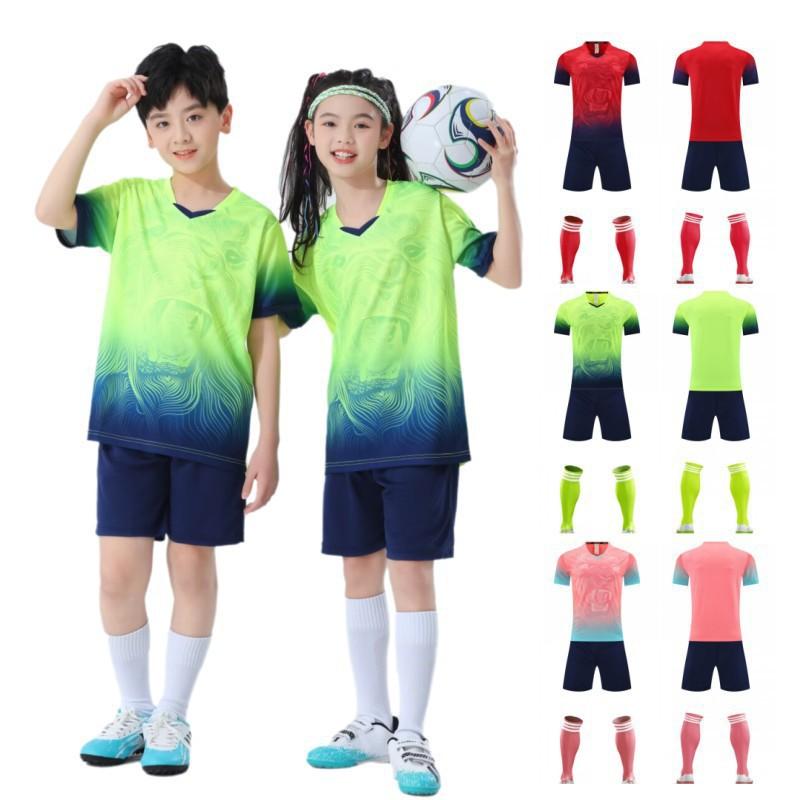 Kids Badminton Shirts Shorts Set Boys Girls Quick Dry Sports Uniform Training Competition