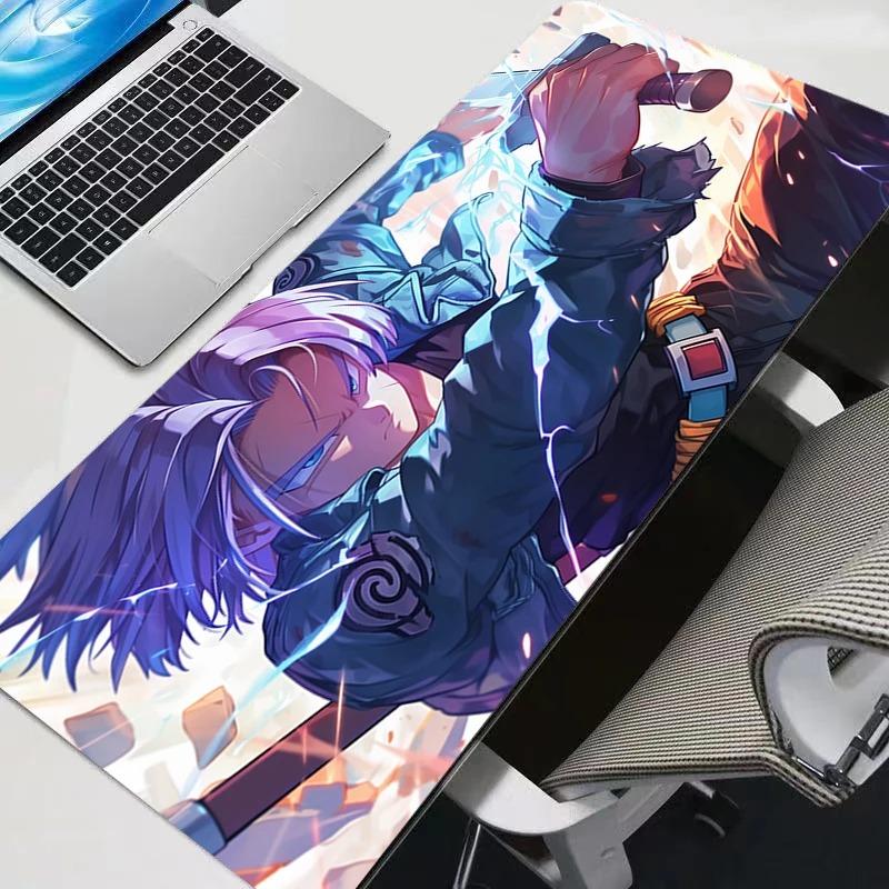 Trunks Dragon Ball Z Large Mouse Pad Gamer Computer Desk Mat Modern Table Keyboard Laptop DBZ Carpet XXL Gaming Mousepad