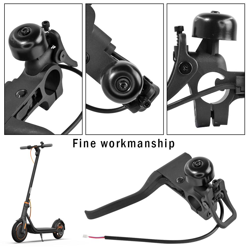 For Segway Ninebot F20 F25 F30 F40 Electric Scooter Brake Lever Handle with Bell F Series Skateboard Brake Bell Replacement Part