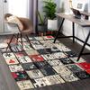 1pc Abstract Art Office Chair Mat - Abstract Patterns, Geometric Shapes, and Minimalist Designs for Your Home or Office Decor | Perfect Gift for Any O