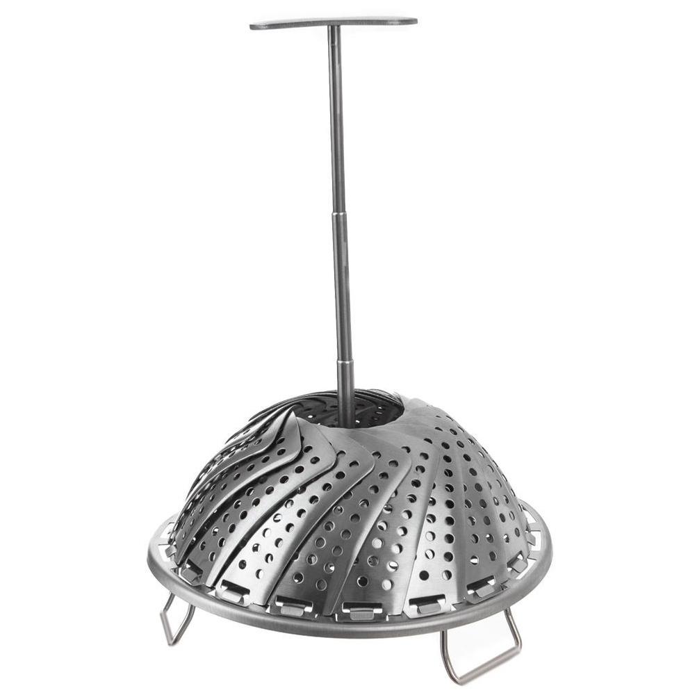 Steaming Strainer Steel Basket Insert for Steaming Pot