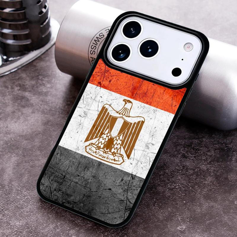 Мягкий чехол для телефона с флагом Египта для iPhone 17 16 15 14 13 12 11 Pro Max Plus 17Air Мягкий силиконовый чехол