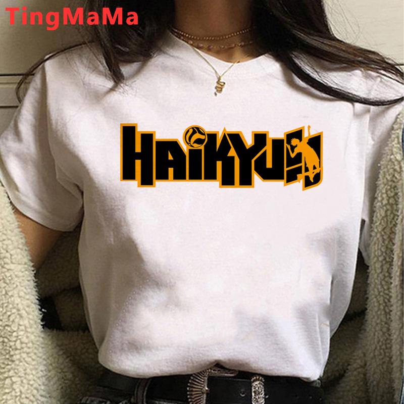 Футболка японского аниме Haikyuu 90 s, Мужская футболка с забавным рисунком Karasuno Fly, футболки с высоким рисунком, летние топы, модные футболки унисекс, мужские футболки