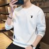 PLAYBOY Мужской повседневный свитшот с длинным рукавом и круглым вырезом