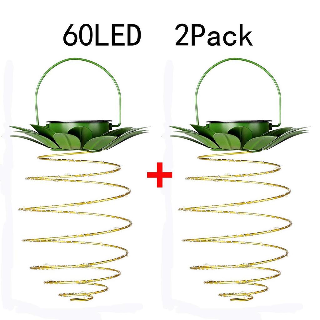 Солнечный ананасовый железный фонарь со светодиодными гирляндами: Уличный водонепроницаемый декоративный подвесной светильник