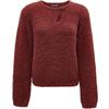 VEROMODA Women's Asymmetric Hollow-out Knit Sweater