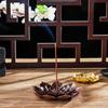Line Incense Plate Home Decor Joss-stick Inserted Buddhism Lotus Incense Burner Incense Holder