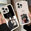 Чехол для телефона iPhone 17 Air 16E 15 16 Pro Max A-Атака на Титанов Микаса Чехол 14 Plus 13 12 Mini Мягкий силиконовый Fundas