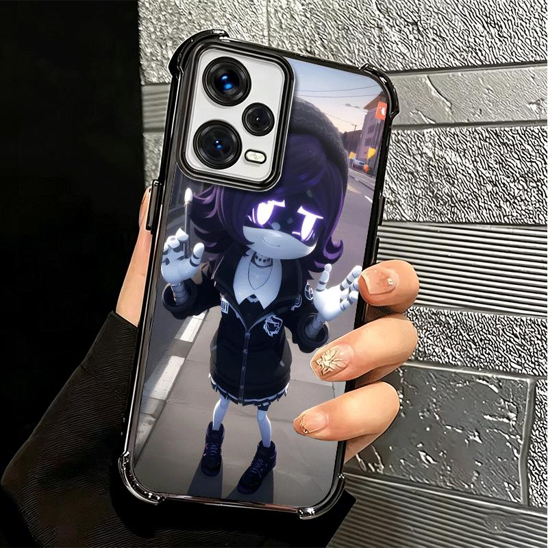 M-Murder D-Drones Uzi Doorman Plating Phone Case For Xiaomi Redmi Note 14 15 Pro Plus 13 12 11 11S 11T 10 9S 9 5G Anti-Fall Aira