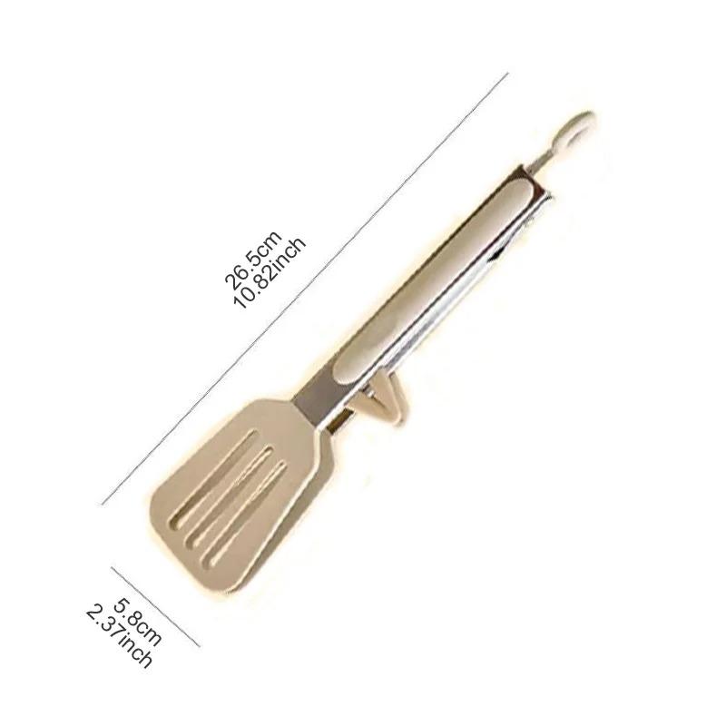 Non-Slip Stainless Steel Food Tongs Meat Salad Bread Serving Clip Barbecue Grill Buffet Clamp Cooking Tools Kitchen Accessories